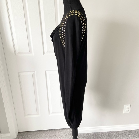 Bcbgmaxazria Beaded  Crowl Neck Dress - Picture 2 of 16